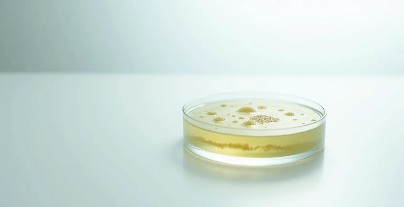 Environnement cellulaire protégé montrant l'action des extraits végétaux